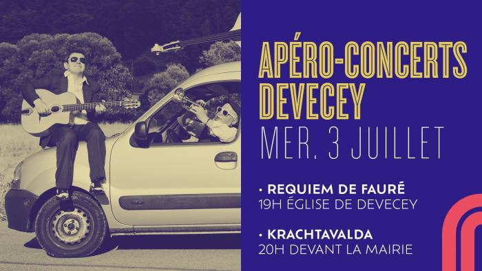 2 concerts à Devecey